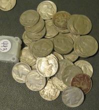 (39) 1935- Buffalo Nickels