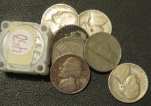 (7) 1938- Jefferson Nickels