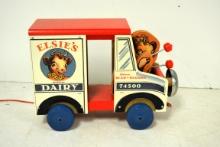 Fisher Price delivery truck pull toy