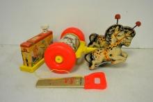 Assortment Fisher Price toys
