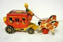 Fisher Price stage coach pull toy
