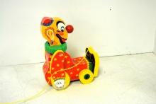 Fisher Price clown pull toy