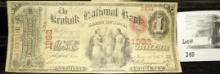June 15th, 1872 First Charter National Banknote The Keokuk National Bank State of Iowa, Charter No.