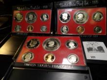 (3) 1979 S Proof Set, original as issued.
