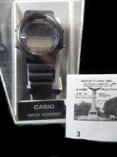 Mens Wrist Watch "Casio Moon Graph Water 50m Resist Alarm Chrono New in box, but probably needs a ba