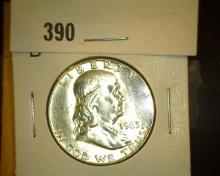 1963 D Franklin Half Dollar, Brilliant Uncirculated.
