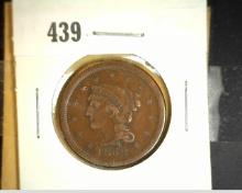 1852 U.S. Large Cent, VF-EF