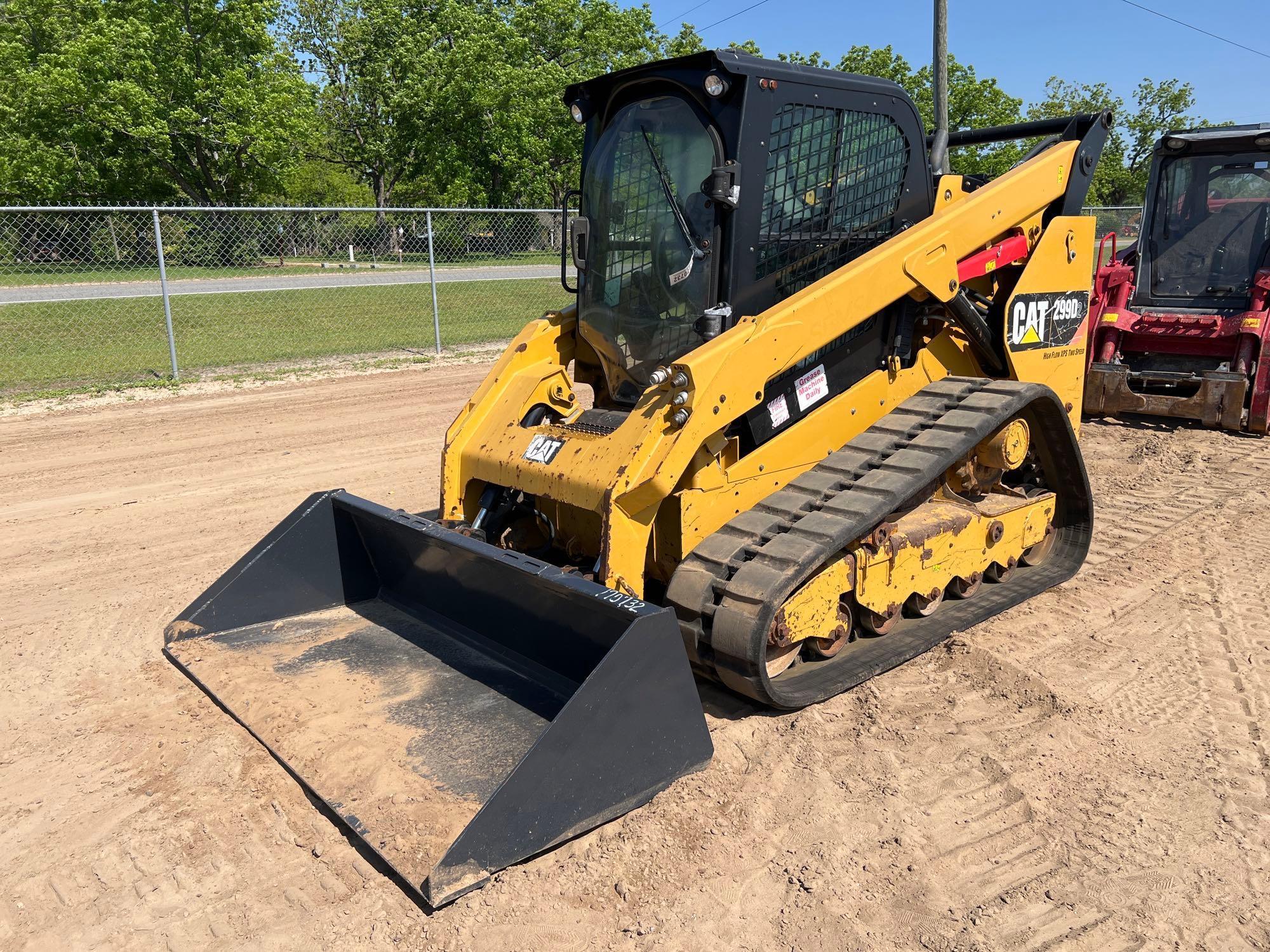 2016 CATERPILLAR 299D2 SKID STEER