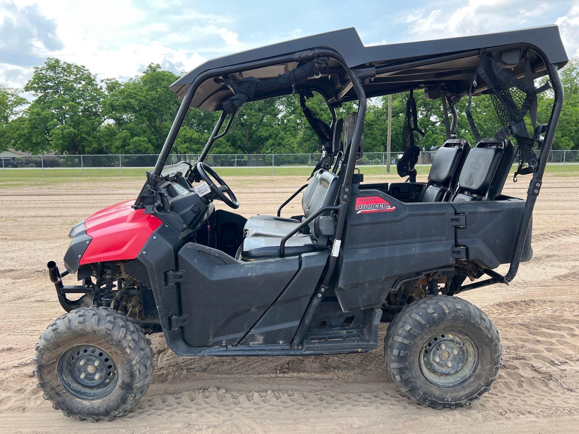 2015 HONDA PIONEER 700 - ATV