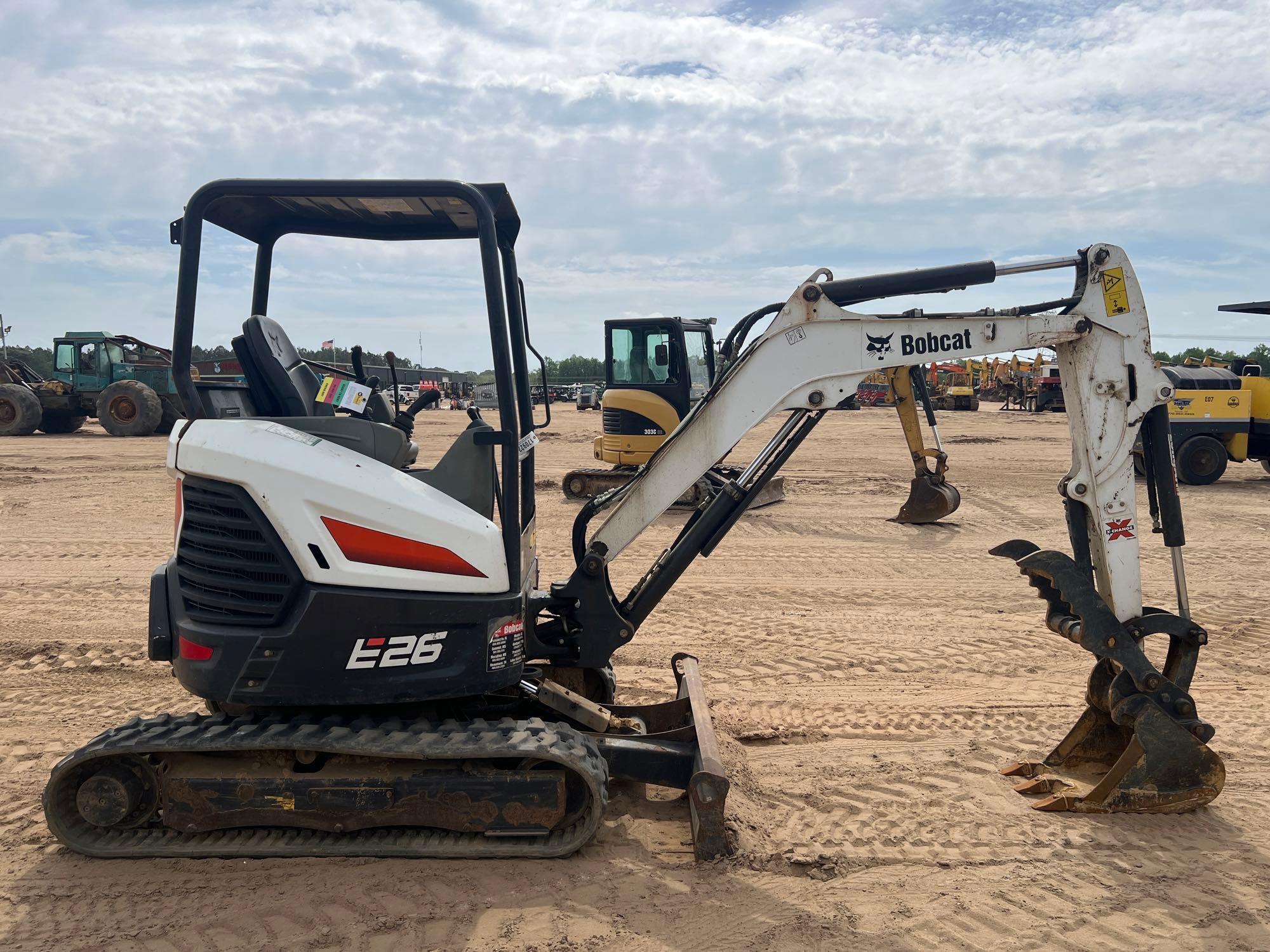 2020 BOBCAT E26 EXCAVATOR