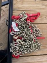 (2) UNUSED GREAT BEAR 5/16" G70 CHAINS