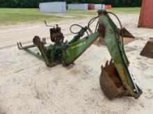 JOHN DEERE 8 HOE ATTACHMENT W/ BUCKET