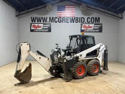 2013 Bobcat S130 Skid Steer with Backhoe