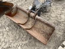 55" Excavator Grading Bucket