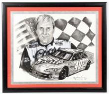 Sterling Marlin Sketch By Robert Stephan Simon