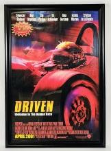 Framed Original Driven Movie Poster