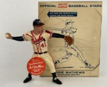 1958 Hartland Baseball Eddie Mathews Statue w Box