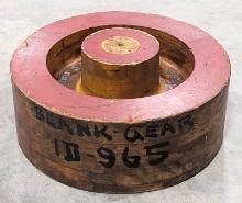 Early Wooden Blank Gear Foundry Mold