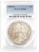 1898-O U.S. Morgan Silver Dollar PCGS MS 64