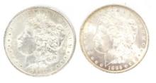1885 & 1885-O Morgan Silver Dollars