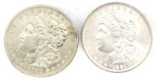 1891 & 1891-S Morgan Silver Dollars