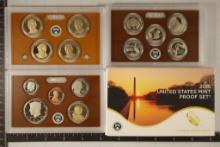 2015 US PROOF SET (WITH BOX) 14 PIECES INCLUDES