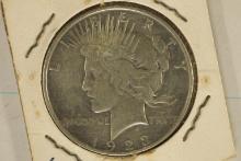 1923-D PEACE SILVER DOLLAR WITH VIRDIGRIS SPOT