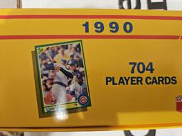 1990 SCORE BASEBALL SET BOX