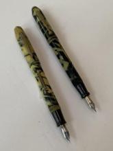 2  VINTAGE WEAREVER FOUNTAIN PEN & PENCIL COMBOS