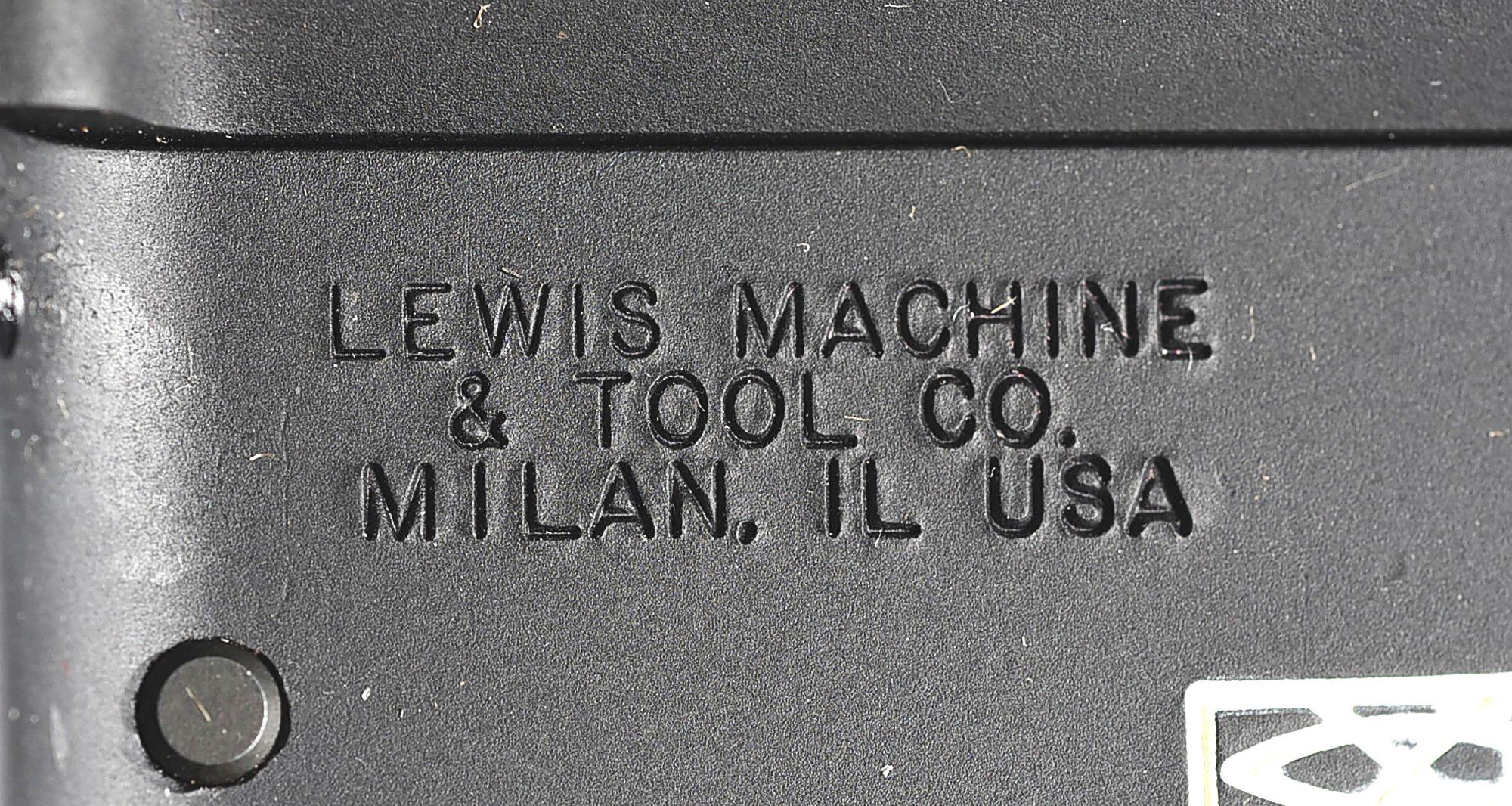 (M) LEWIS MACHINE AND TOOL LM308MWS SEMI AUTOMATIC RIFLE WITH EXTRA BARREL.