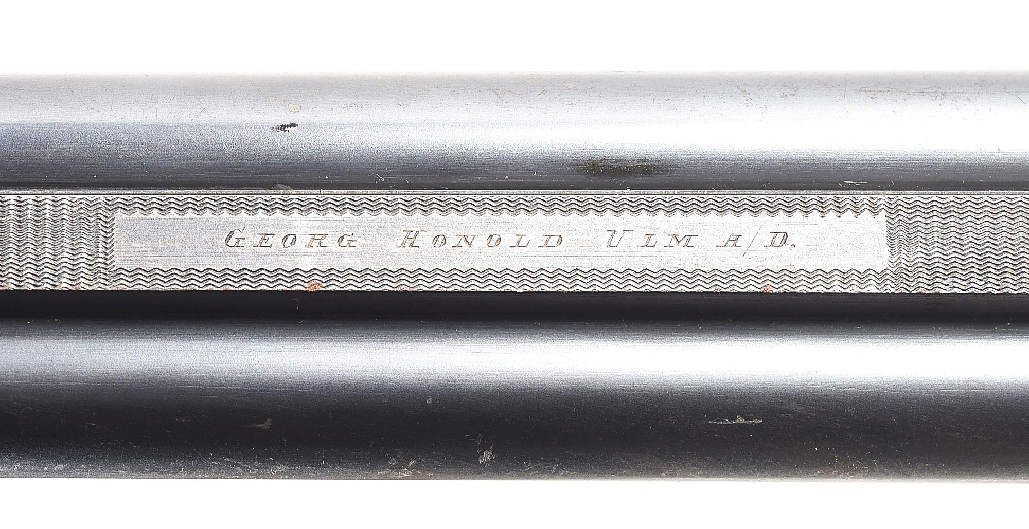 (C) ENGRAVED GEORG HONOLD DRILLING.