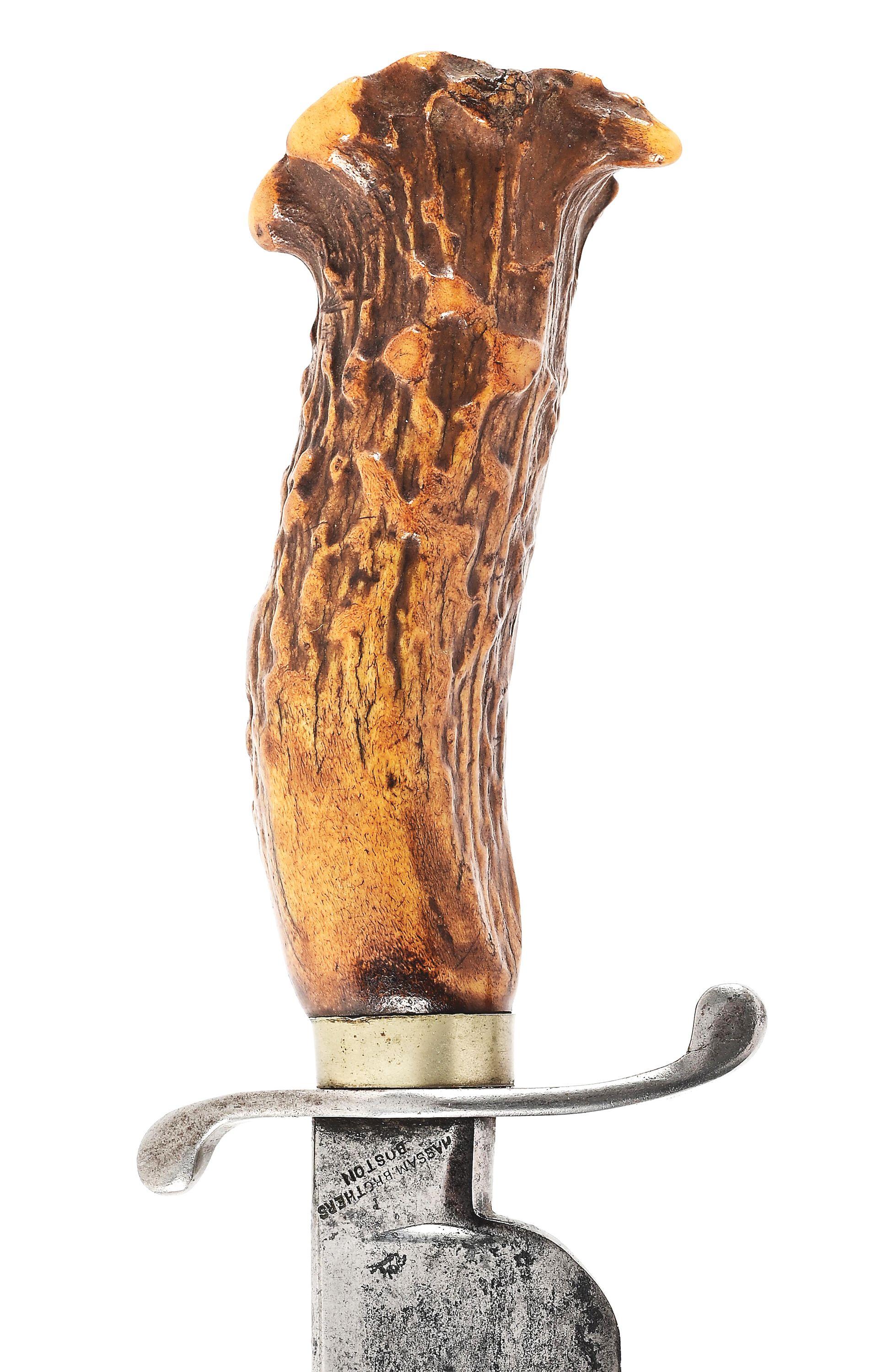 STAG HANDLED BOWIE BY HASSAM BROTHERS, BOSTON.
