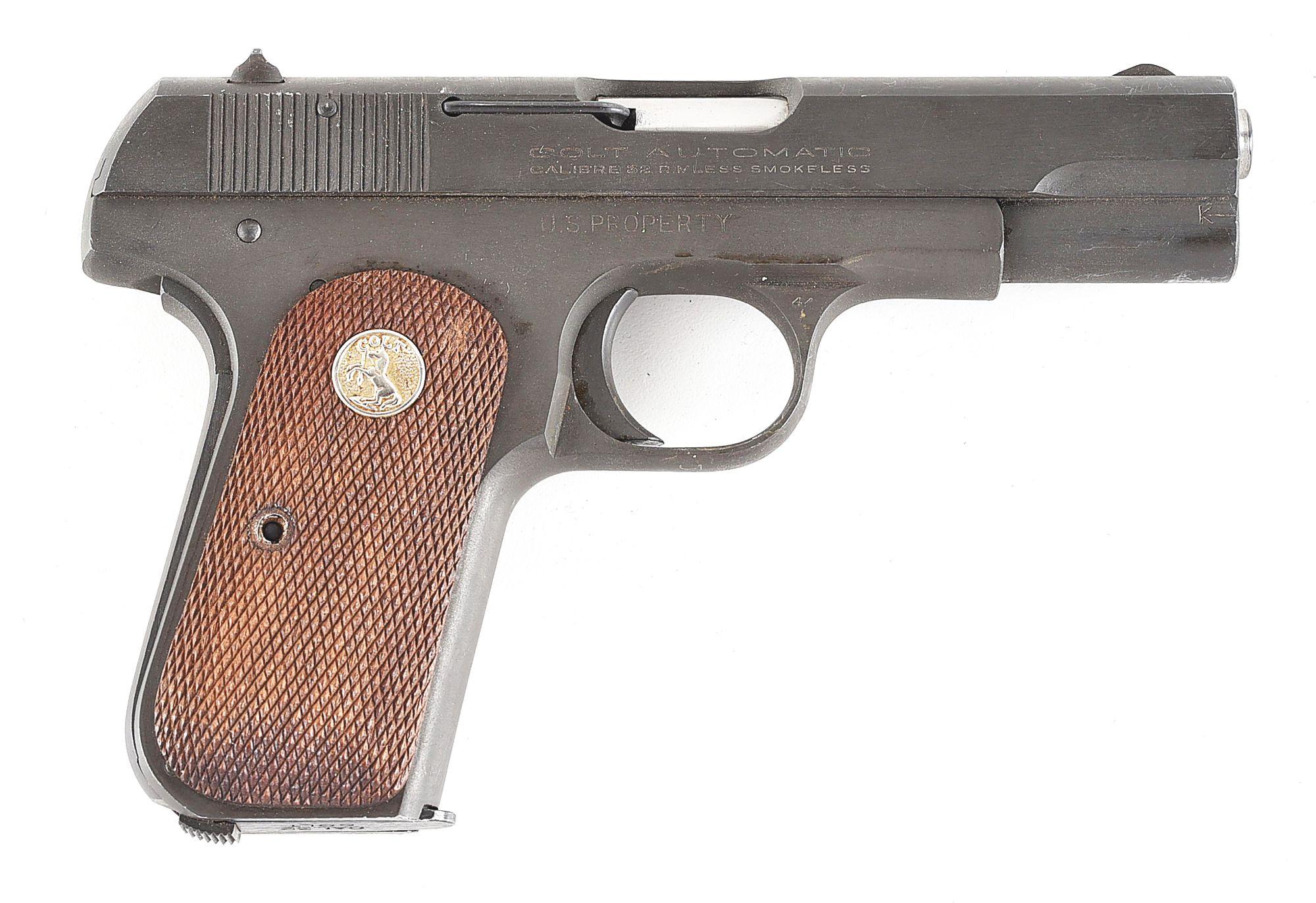 (C) DOCUMENTED COLT MODEL 1903 GENERAL OFFICERS PISTOL ISSUED TO BRIGADIER GENERAL RUSSELL T. FLINN.