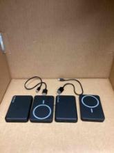 Lot of (4) My charge Magnetic Power Banks