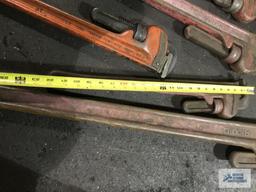 (6) RIDGID PIPE WRENCHES