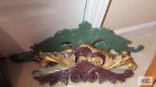 Decorative cornices or curtain holders