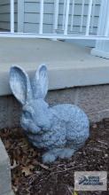 rabbit outdoor composite figurine