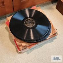 Lot of antique records