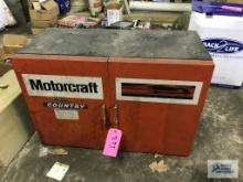 TWO DOOR METAL TOOL CABINET...