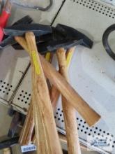 Six chipping hammers