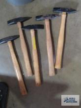 Five chipping hammers