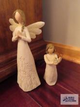 Two Willow Tree angels