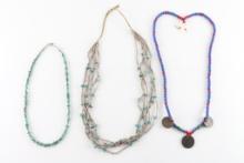 Collection of 3 Native American Necklaces