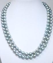 Lovely Strand of Silver Pearls