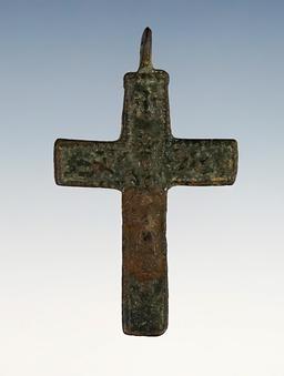 1 1/2" Trade Cross in good condition. Recoverd at the Townley Reed Site in Geneva, New York.