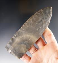 One of Five Plano blades made from Hornstone found together as a cache in a cave in Kentucky.