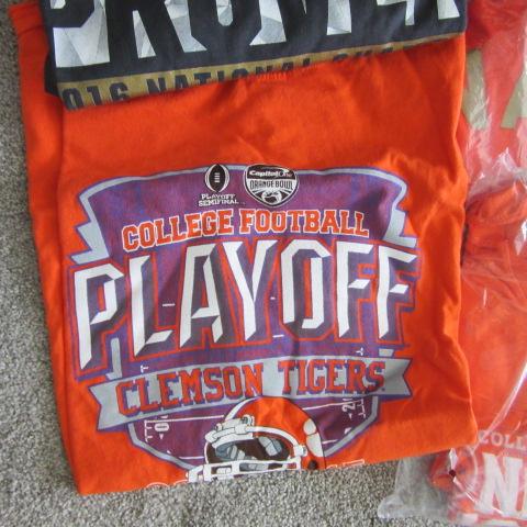 Clemson T-Shirts, New with Tags Hoodie and Golf Shirts