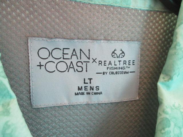 12 Like New Columbia and Ocean Coast Realtree Fishing Shirts
