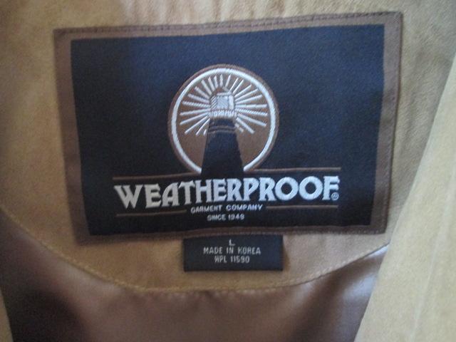 Men's Like New Weatherproof Ultra Suede Jacket and Woolrich Wool Blend Jacket