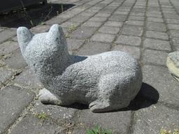 Carved Stone Cat